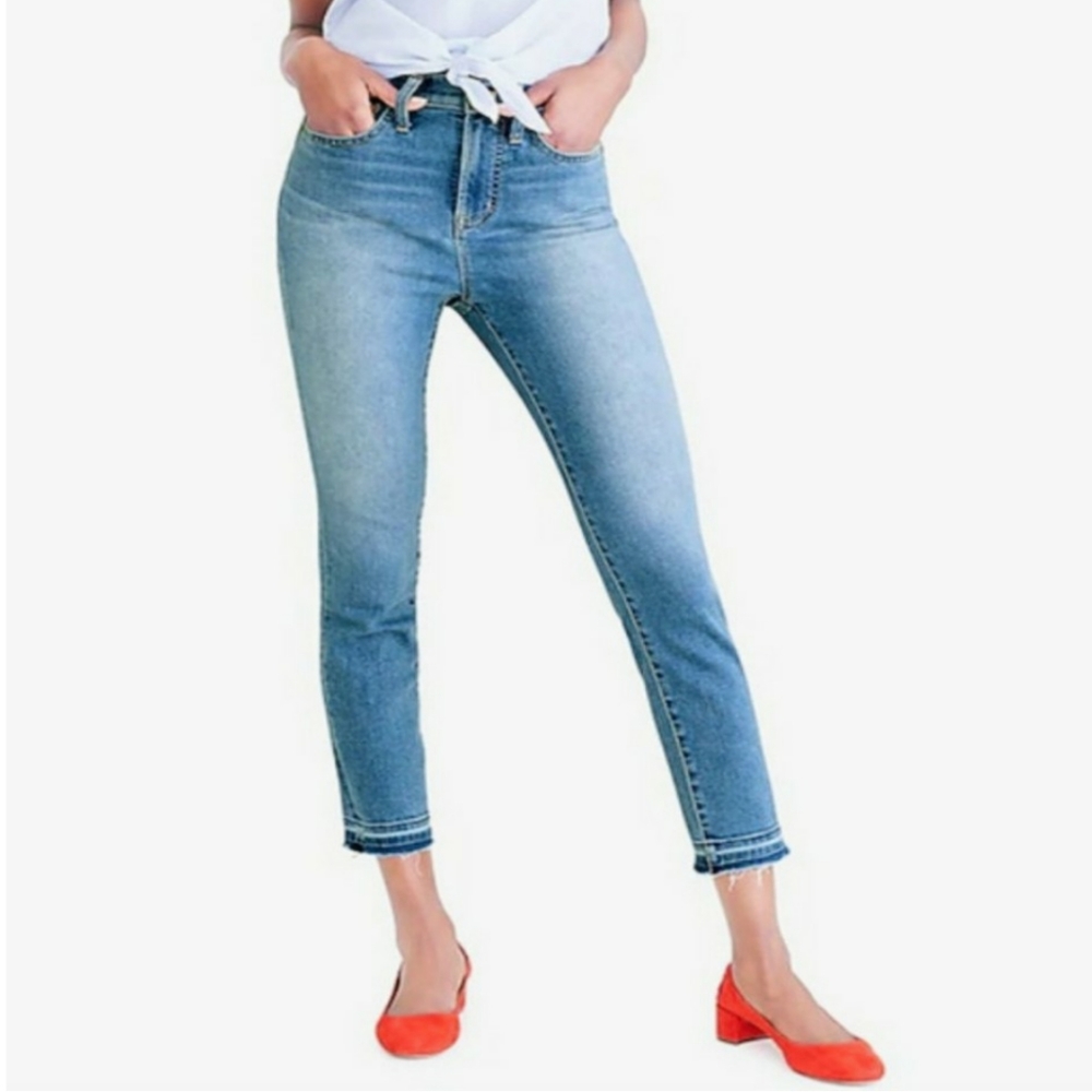 J.Crew Mercantile High-Rise Skinny Release Hem
